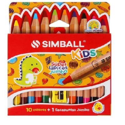 Lapiz Simball Kids Jumbo *10