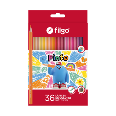 Lapiz Filgo * 36L Color
