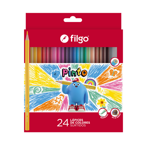 Lapiz Filgo * 24L Color