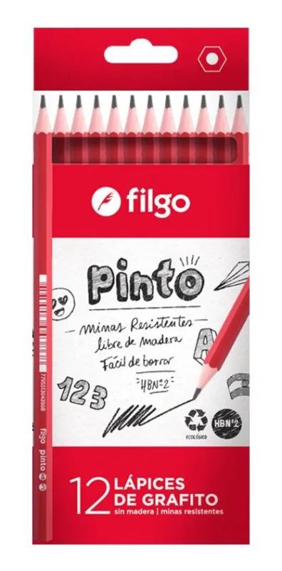 Lapiz Filgo *12 Grafito Hb