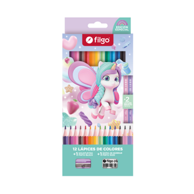 Lapiz Filgo * 12L Color Unicornio