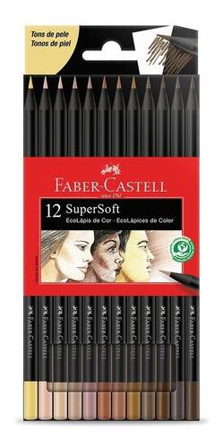 Lapiz Faber Super Soft *12 Piel