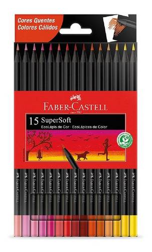 Lapiz Faber Super Soft *15 Calido