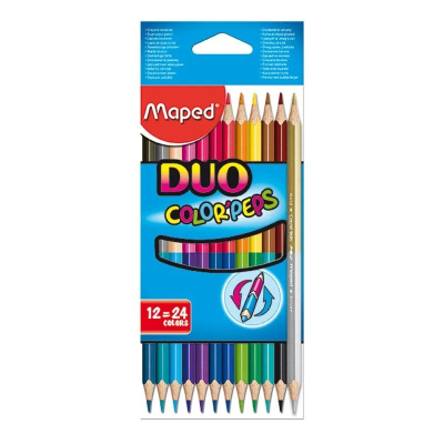 Lapiz Maped Color Peps Duo *12