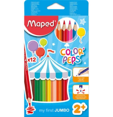 Lapiz Maped Color Peps Maxi *12