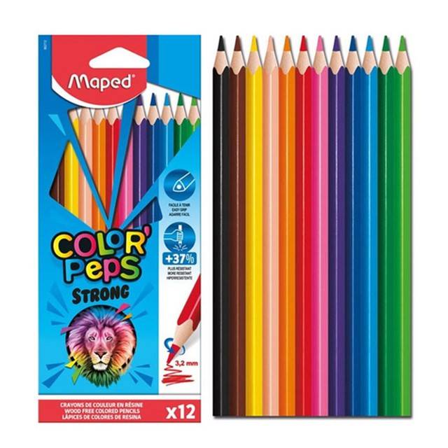 Lapiz Maped Color Peps *12L Strong