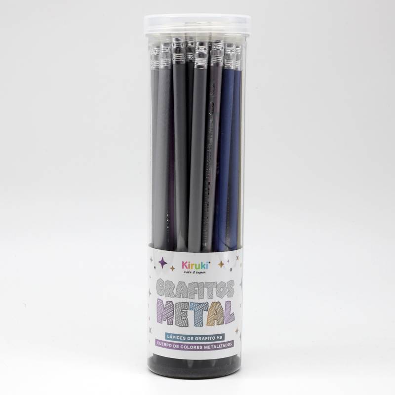 Lapiz Kiruki Grafito Metalic *36
