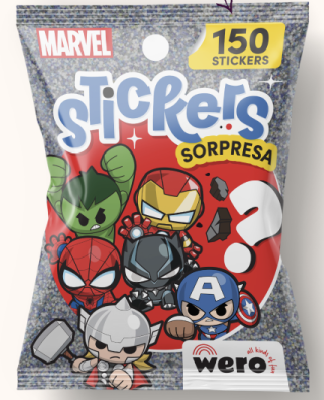 Stickers Sorpresa Marvel