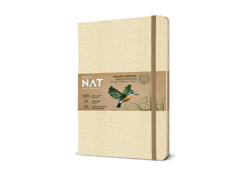 Libreta Nat 16*24 *80 Hoj Punteadas