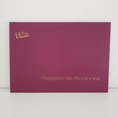 Registro De Acciones 1 Mano
