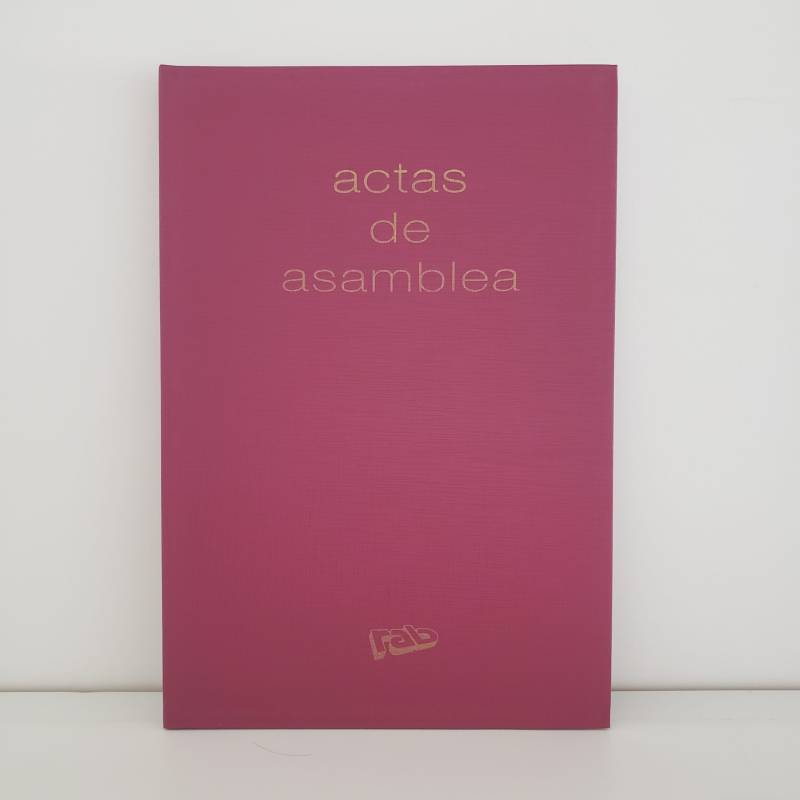 Acta De Asambleas 2M 2314
