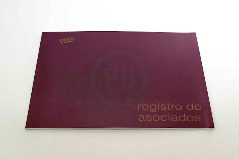 Registro De Asociados T/F Rab 2316
