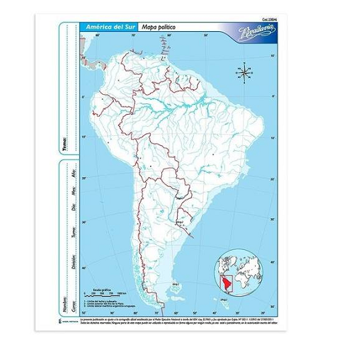 Mapa No3 Rivadavia Politicos