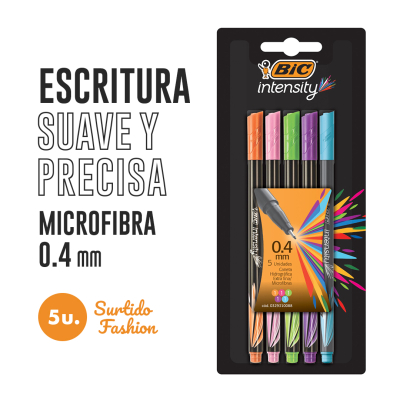 Microfibra Bic Intensity *5