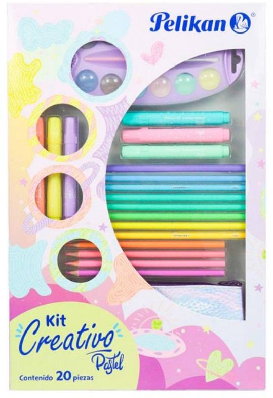 Kit Pelikan Creativo Pastel *20