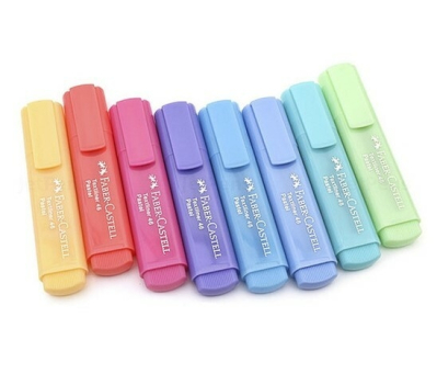 Resaltador Faber T-46 Pastel