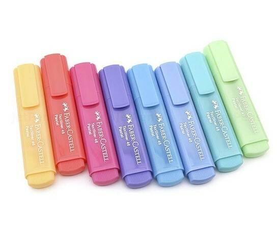 Resaltador Faber T-46 Pastel