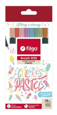 Marc.filgo *10 Brush 035 Pastel