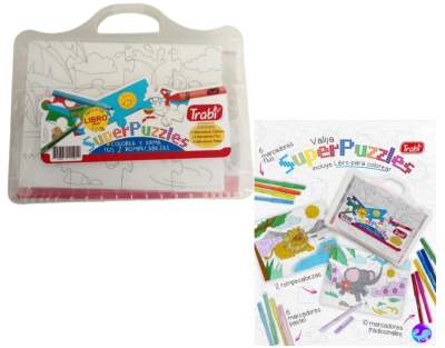 Valija Trabi Super Puzzles