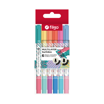 Resaltador Filgo Multilayer *6