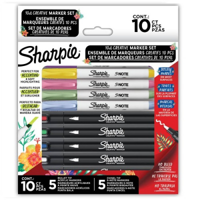 Marc.sharpie Creativity 10Ct 220517