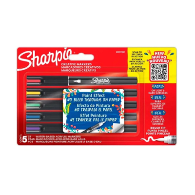 Marc.sharpie Acrylic Brush  *5