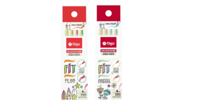 Resaltador Filgo Doble Punta *4