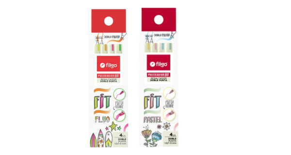 Resaltador Filgo Doble Punta *4