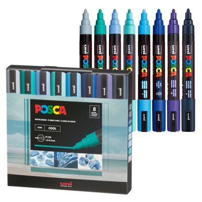 Marc.posca *8 Col.cool Pc-5M