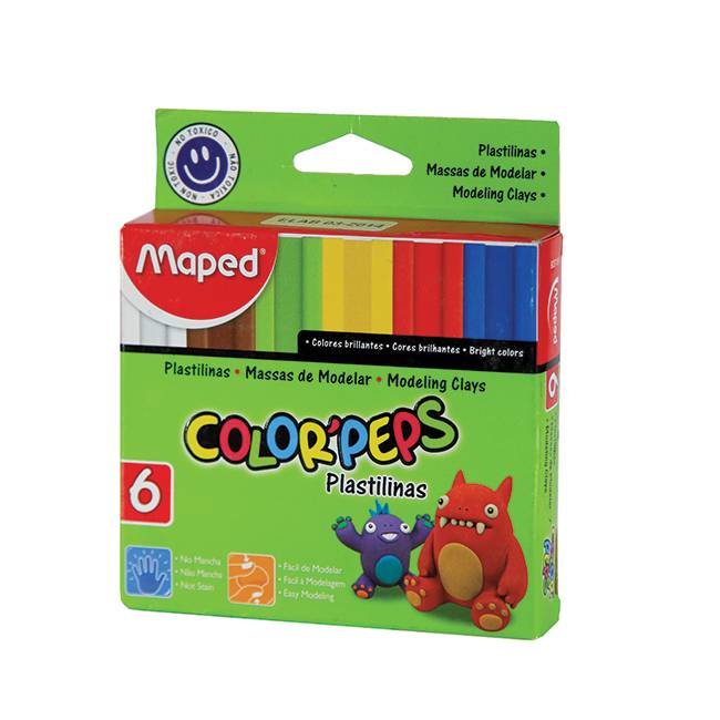 Plastilina Maped *6 Surt.