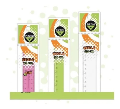 Regla Pizzini 1712 20Cm * 10