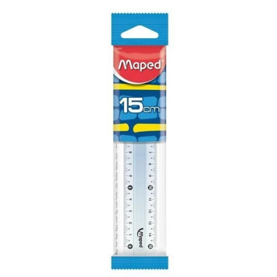 Regla Maped 15Cm  Flow Pack 146807Z