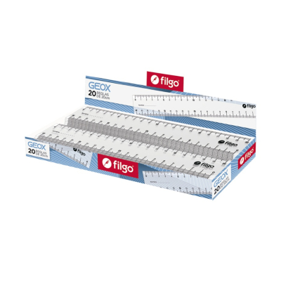 Regla Filgo 20Cm Geox