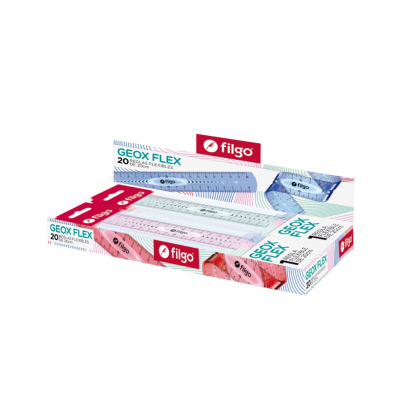 Regla Filgo 20Cm Geox Flexible