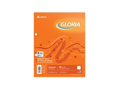 Repuesto Gloria *48 Hojas