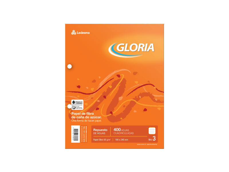 Repuesto Gloria *400 Hojas