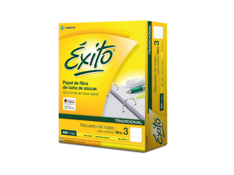 Repuesto Exito Familiar *480 Hojas