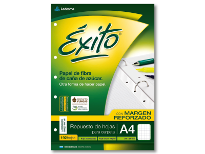 Repuesto Exito C/Banda A4 *192 Hjs