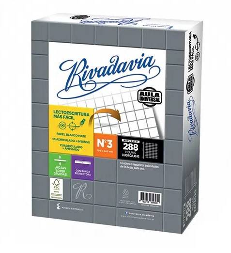 Repuesto Rivadavia Aula Univ.*288H