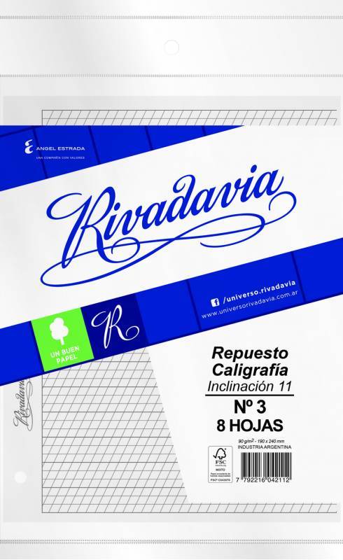 Rep.no3 Caligrafia Rivadavia