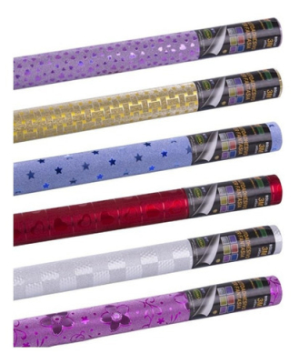 Rollo Contac.glitter Fsia 3Mtr