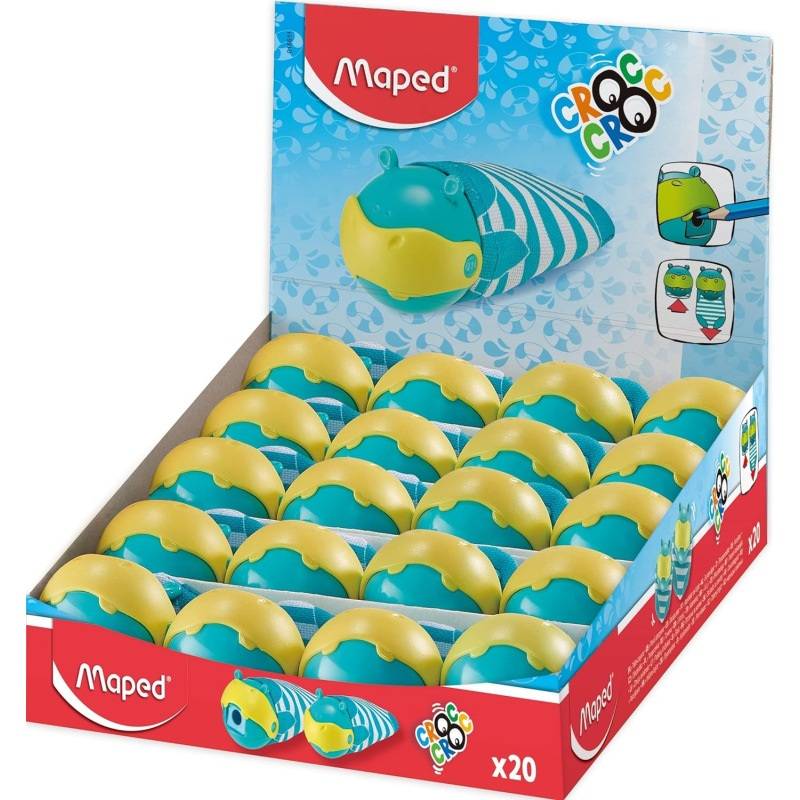 Sacapuntas Maped Croc Croc Hipo
