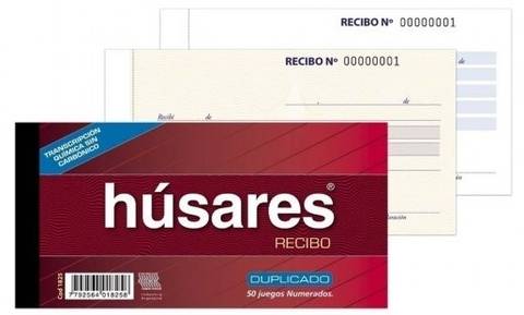 Recibo Duplicado 1825 Husares