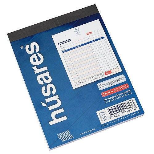 Talonario Husares Ch