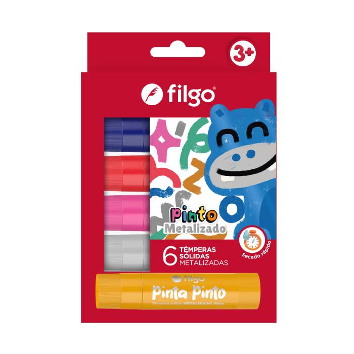 Tempera Filgo Solida Metal *6