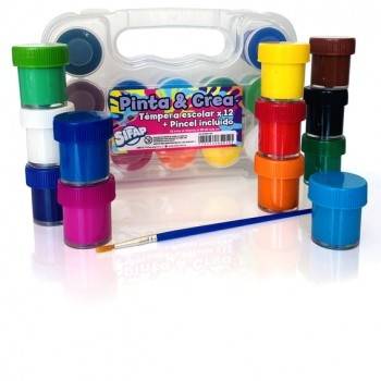 Tempera Sifap Valija *12 + Pincel