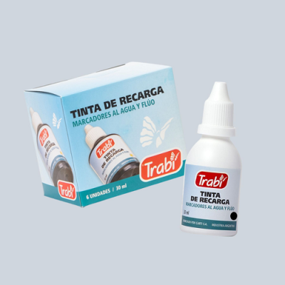 Tinta Marcador Al Agua Trabi
