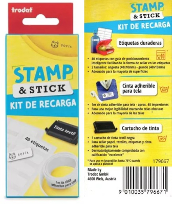 Kit Trodat Stick De Recarga