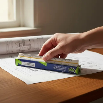 Escalimetro Pizzini Color 10Cm