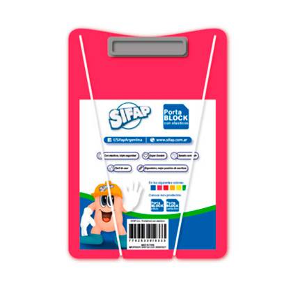 Portablock Sifap A4 C/Elastico